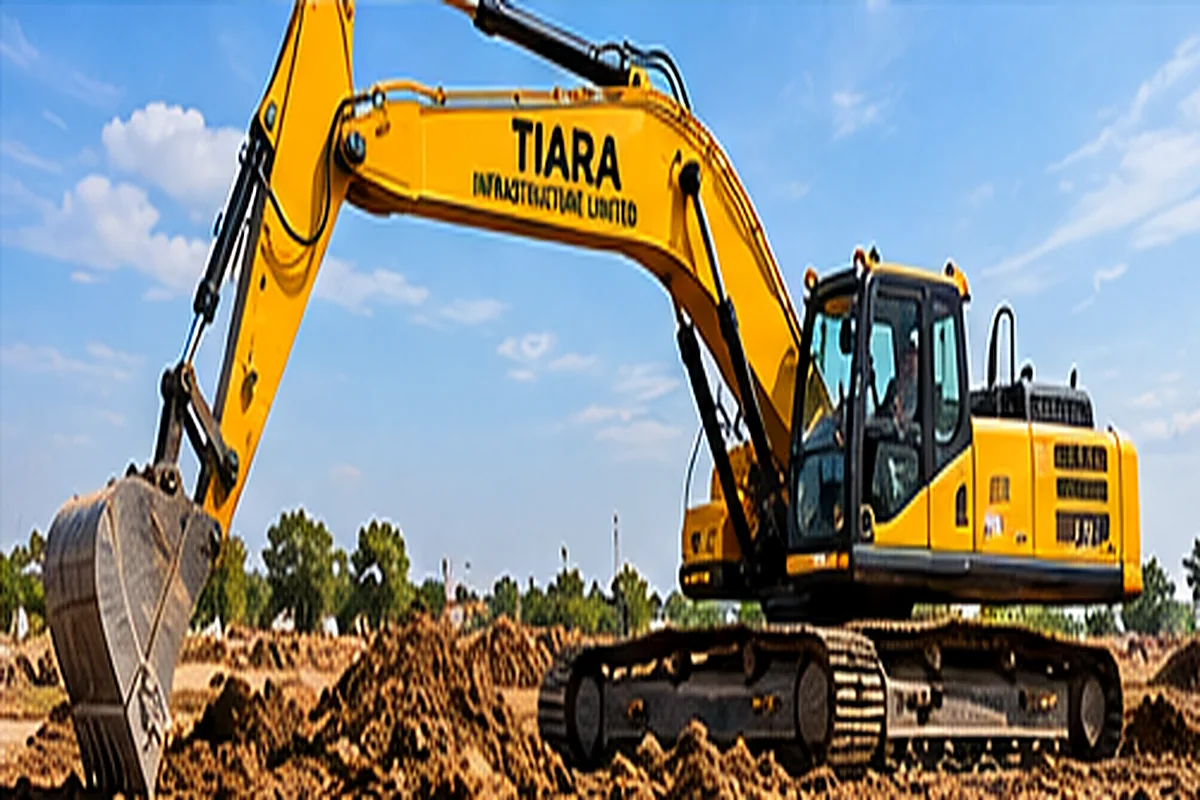 Excavator available for rental in Gujarat