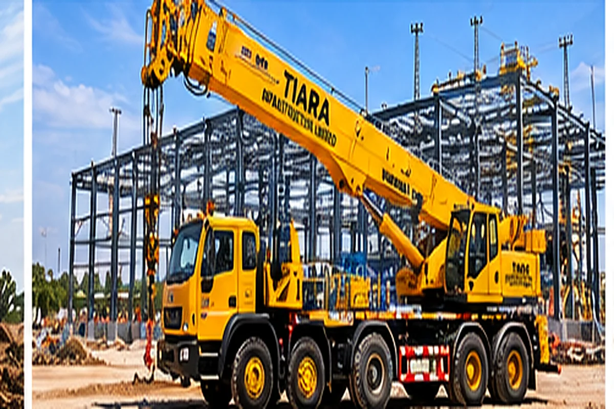 Mobile Tower Crane available for rental in Gujarat